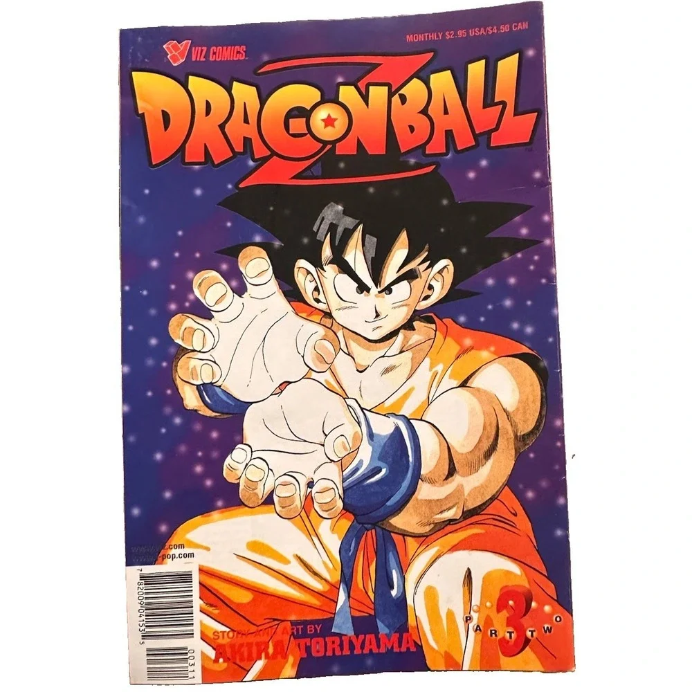 DRAGONBALL Z #3 VIZ COMICS 1998 Part Two 3 Akira Toriyama
